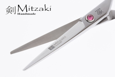 Meisterhafte Schärfe, MITZAKI Kohei Premium in 6.0 Zoll,mit funkelndem Swarowski, eine Schere die sie ein Leben lang begleiten wird, ausgeprägter Hohlschliff mit DGT Schneidenpolish